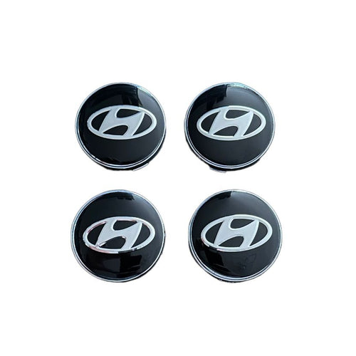 Set 4 capace roti 60mm Hyundai compatibil/inlocuitor janta aliaj