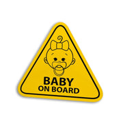Indicator Bebe la bord sticker 135mm