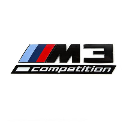 Emblema M3 Competition spate portbagaj BMW, multicolor