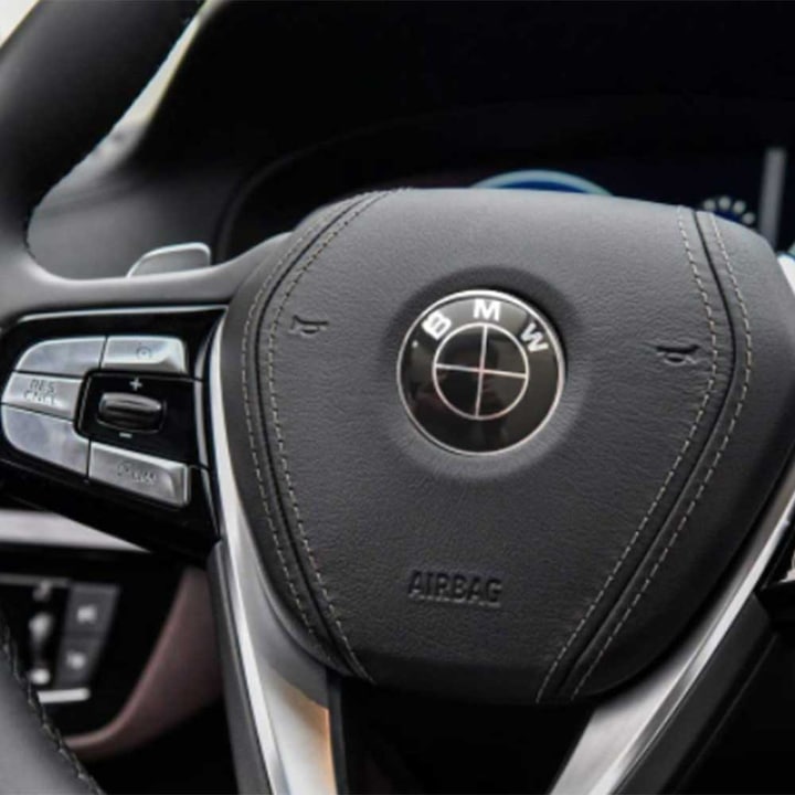 Emblema Volan BMW, 44mm, Neagra