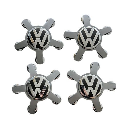 Set 4 capacele Volkswagen Gheara 135mm pentru jante de Audi Gri