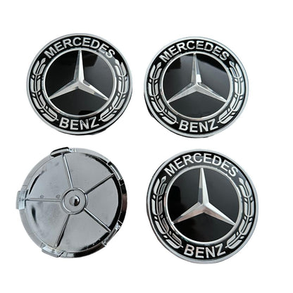 Set 4 capace roti 68mm Mercedes compatibil/inlocuitor janta aliaj