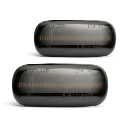 Lampi semnalizari laterale aripa, dinamice, secventiale Audi A3 8P, A4 B6, B7, B8, A6, set 2 bucati