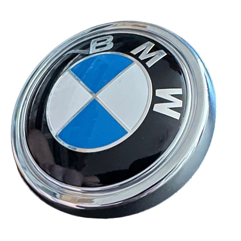 Emblema BMW, Maf, argintiu/negru, montaj pe portbagaj, pentru X5/X6/F15/F16