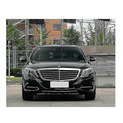 Emblema logo Mercedes-Benz pentru capota, 44mm, argintiu