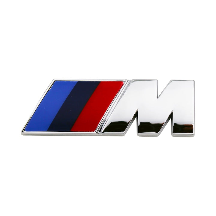 Set 2 Embleme ABS Aripa Logo M Performance Silver