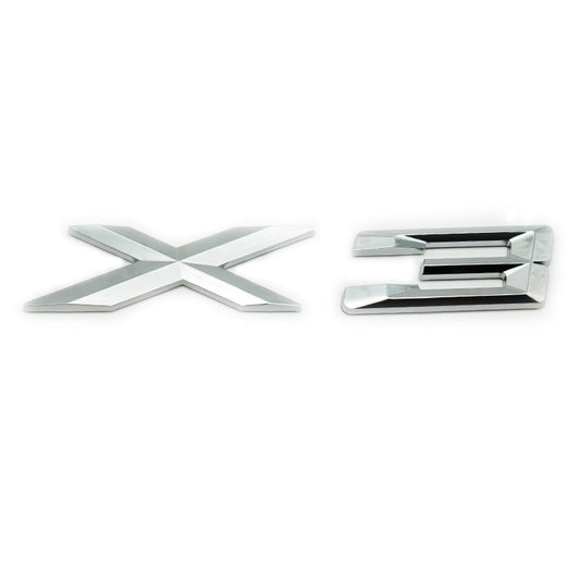 Emblema X3, pentru spate portbagaj BMW