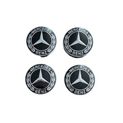 Set 4 capace roti 60mm Mercedes Benz compatibil/inlocuitor janta aliaj
