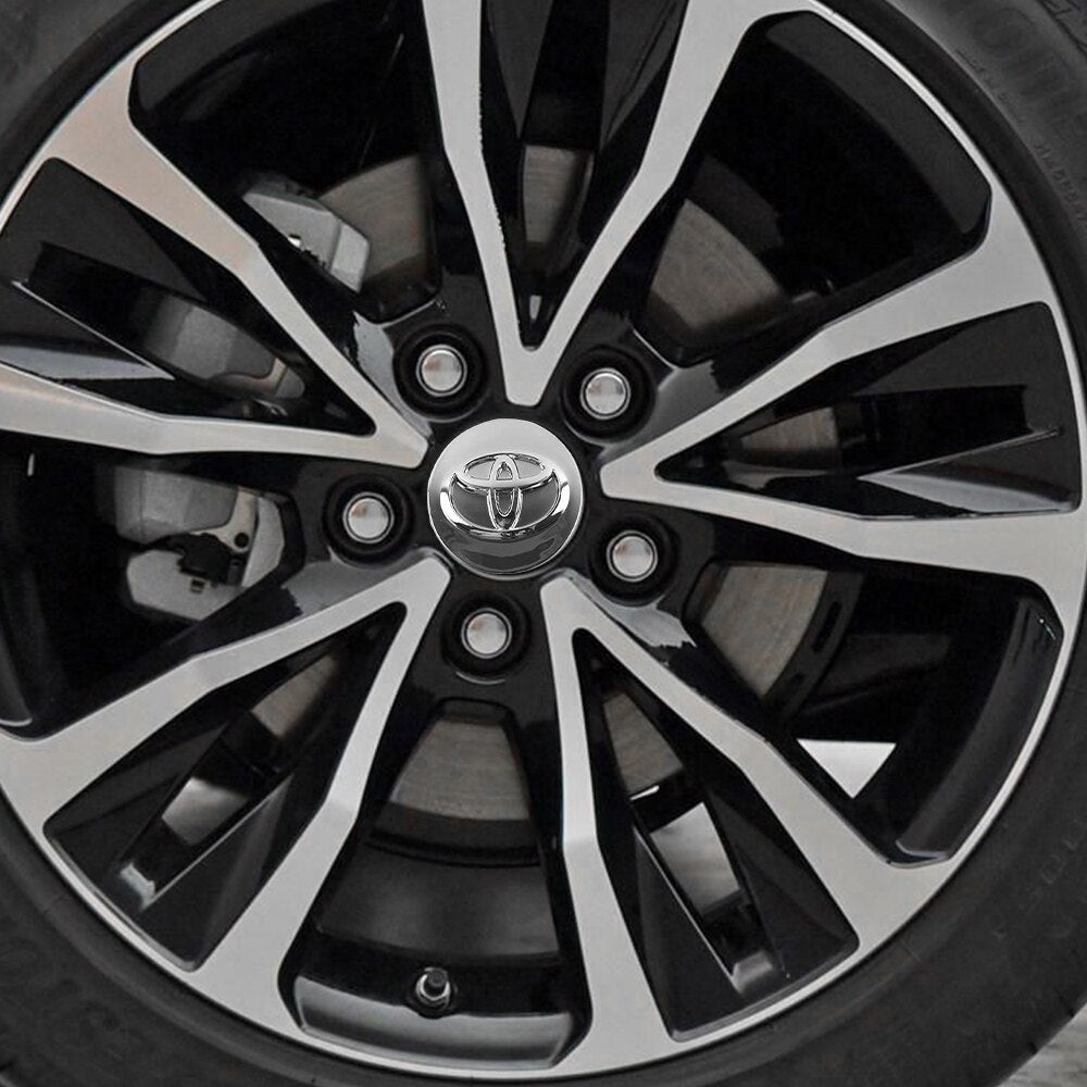 Set 4 capace centrale TOYOTA 62mm