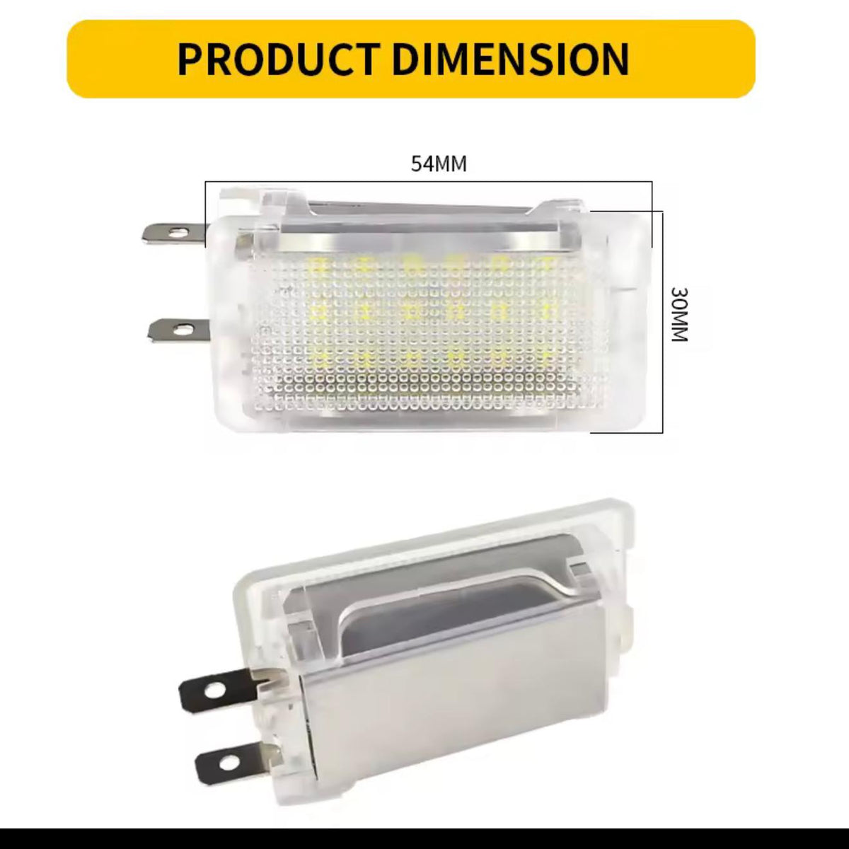 Lampa LED interior/portbagaj pentru Opel Vectra A, B, C, Zafira A, Astra F, G, H, Corsa A, B, C, D, Kadett E, Omega A, B, Senator B, Signum, Insignia A, Agila A, B, Ascona C, Calibra, Tigra
