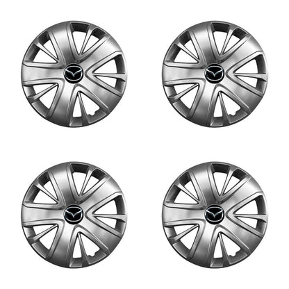 Set 4 Capace Roti R15 AutoSSF ®, Potrivite Jantelor de 15 inch, pentru MAZDA, Model 341