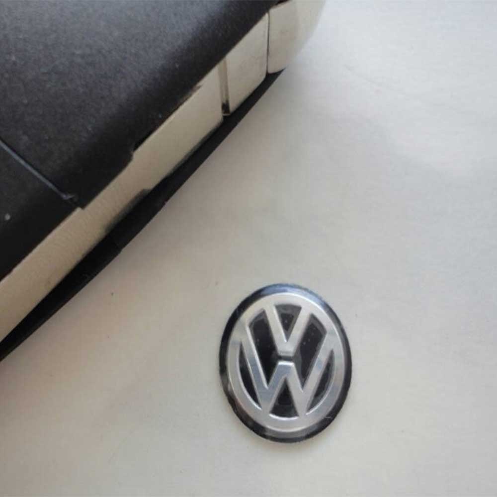 Emblema Cheie VW Culoare Negru Diametru 14mm