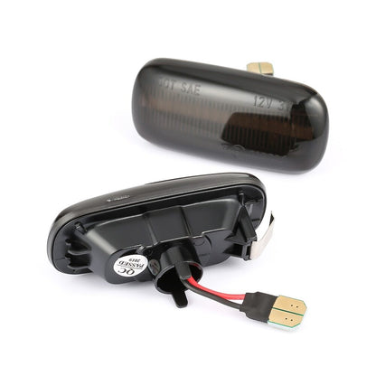 Lampi semnalizari laterale aripa, dinamice, secventiale Audi A3 8P, A4 B6, B7, B8, A6, set 2 bucati