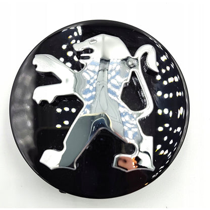 Set 4 capace jante, Peugeot 60mm 55853809, Argintiu, 16 inch