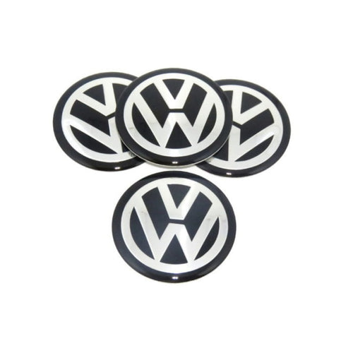 Stickere Volkswagen din tabla autoadezive 56mm pentru jante aliaj