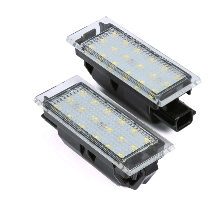 Set 2 Lampi LED Numar inmatriculare, Renault Clio III, Master II, Megane II FL, Megane III Laguna II FL Laguna III Twingo II