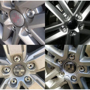 Set 20 capace prezoane pe 17 + cheie de scos capacele, gri