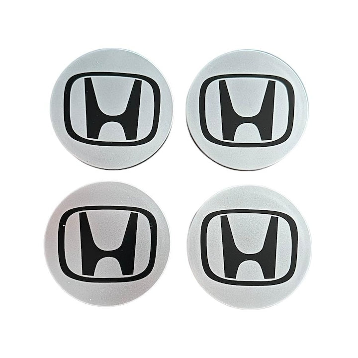 set 4 Capace jante aliaj Honda 69mm Gri Negru