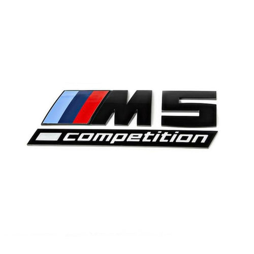 Emblema M5 Competition spate portbagaj BMW