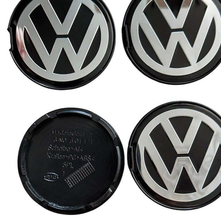 Set 4 capace jante VW Volkswagen 55mm 6N0601171