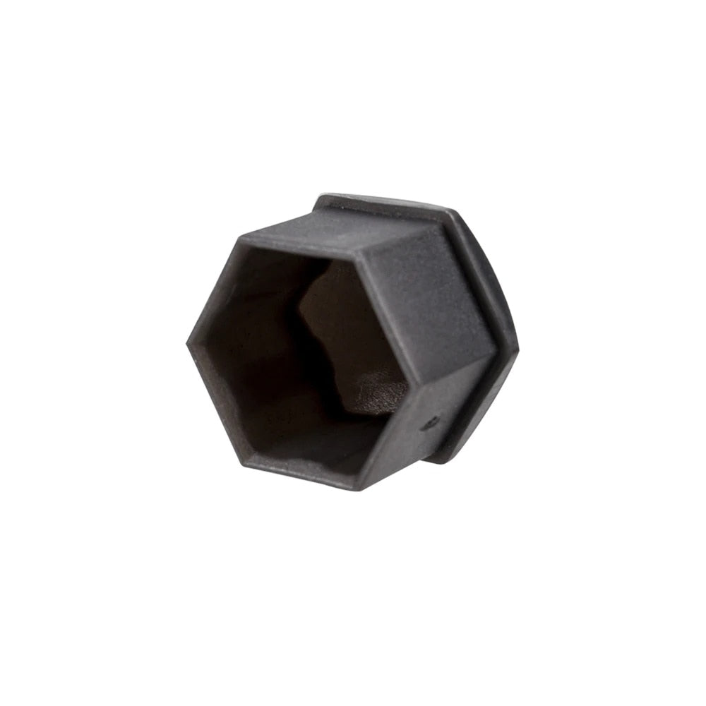 Capace prezoane, pe 17 mm, inclus cheie de scos capacele, set 20 buc negre