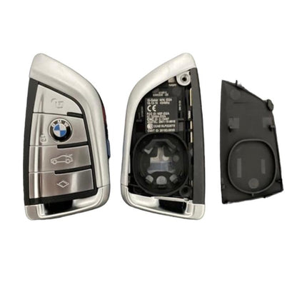 Carcasa Cheie Knife 4 Butoane BMW M XX1 X3 X5 X6 X7 1 3 5 6 7 Series G20 G30 G11 F15 F16 G01 G02 F48, Argintiu