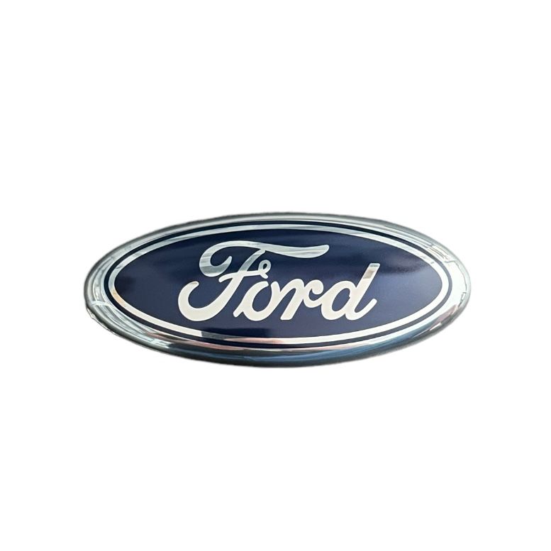 Emblema sigla Ford portbagaj, hayon Focus, Mondeo MK4, 145mm, aluminiu