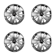 Set 4 Capace Roti R15 AutoSSF ®, Potrivite Jantelor de 15 inch, pentru CITROEN, Model 341