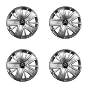 Set 4 Capace Roti R15 AUTOHELIX MSA ®, Potrivite Jantelor de 15 inch, pentru CITROEN, Model 341