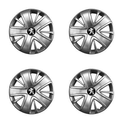 Set 4 Capace Roti R15 AUTOHELIX MSA ®, Potrivite Jantelor de 15 inch, pentru PEUGEOT, Model 341