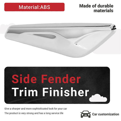 Ornament lateral aripă dreapta BMW X3 X4 F25 F26 2013-2017, argintiu