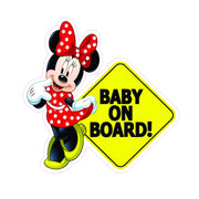 Baby on board Minie Sticker autocolant 17 x 17 cm