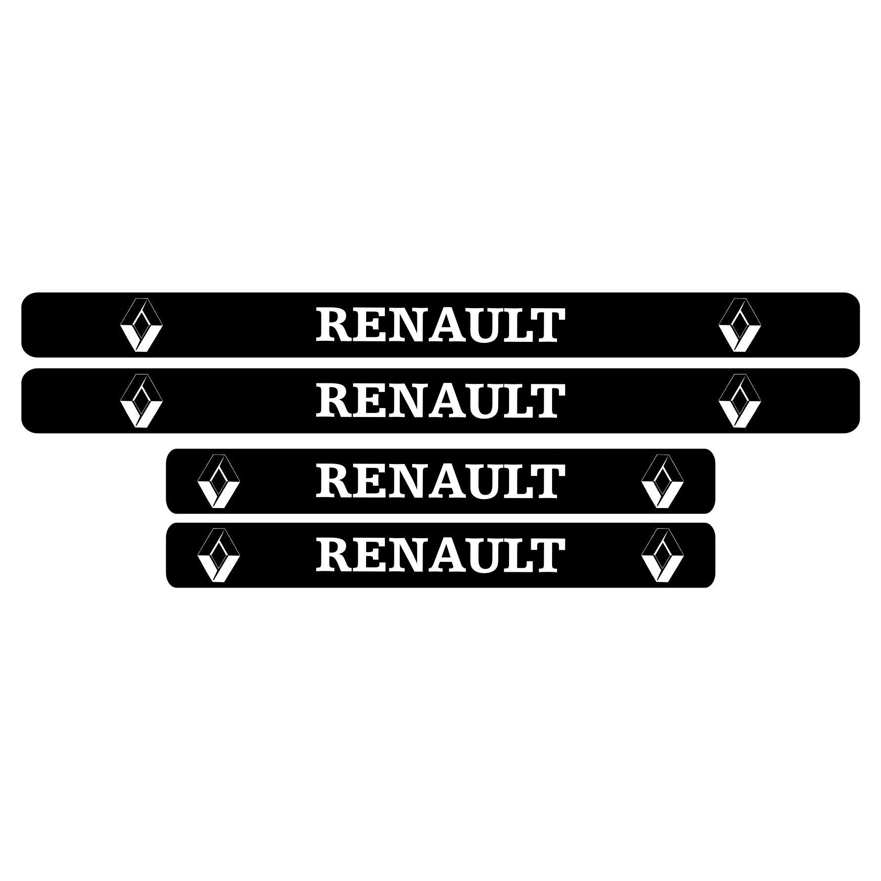 Set stickere praguri Renault