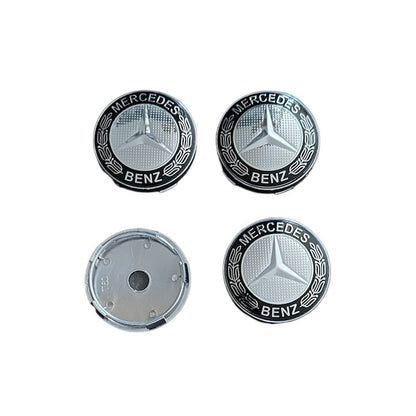 Set 4 capace roti 60mm Mercedes compatibil/inlocuitor janta aliaj