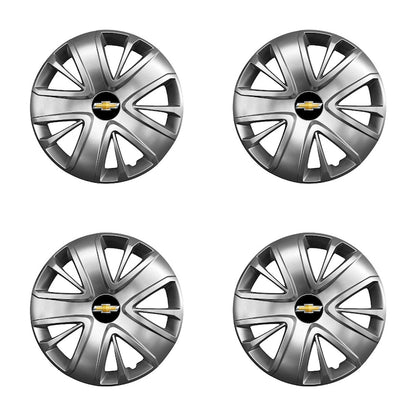 Set 4 Capace Roti R15 AutoSSF ®, Potrivite Jantelor de 15 inch, pentru CHEVROLET, Model 341