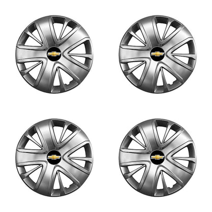 Set 4 Capace Roti R15 AUTOHELIX MSA ®, Potrivite Jantelor de 15 inch, pentru CHEVROLET, Model 341