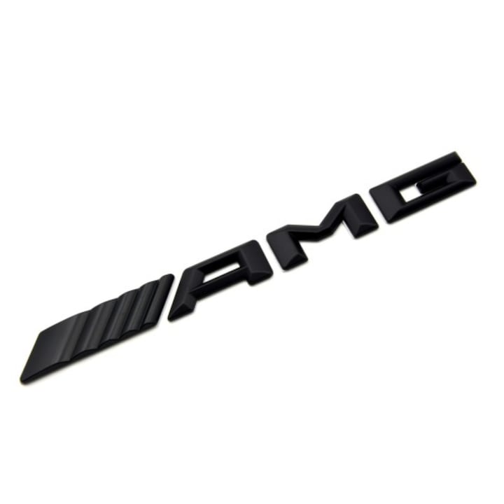 Emblema AMG spate portbagaj Mercedes, Negru