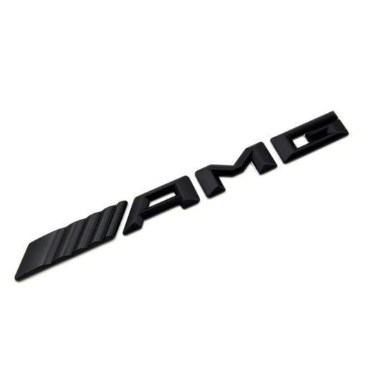 Emblema AMG spate portbagaj Mercedes, Negru