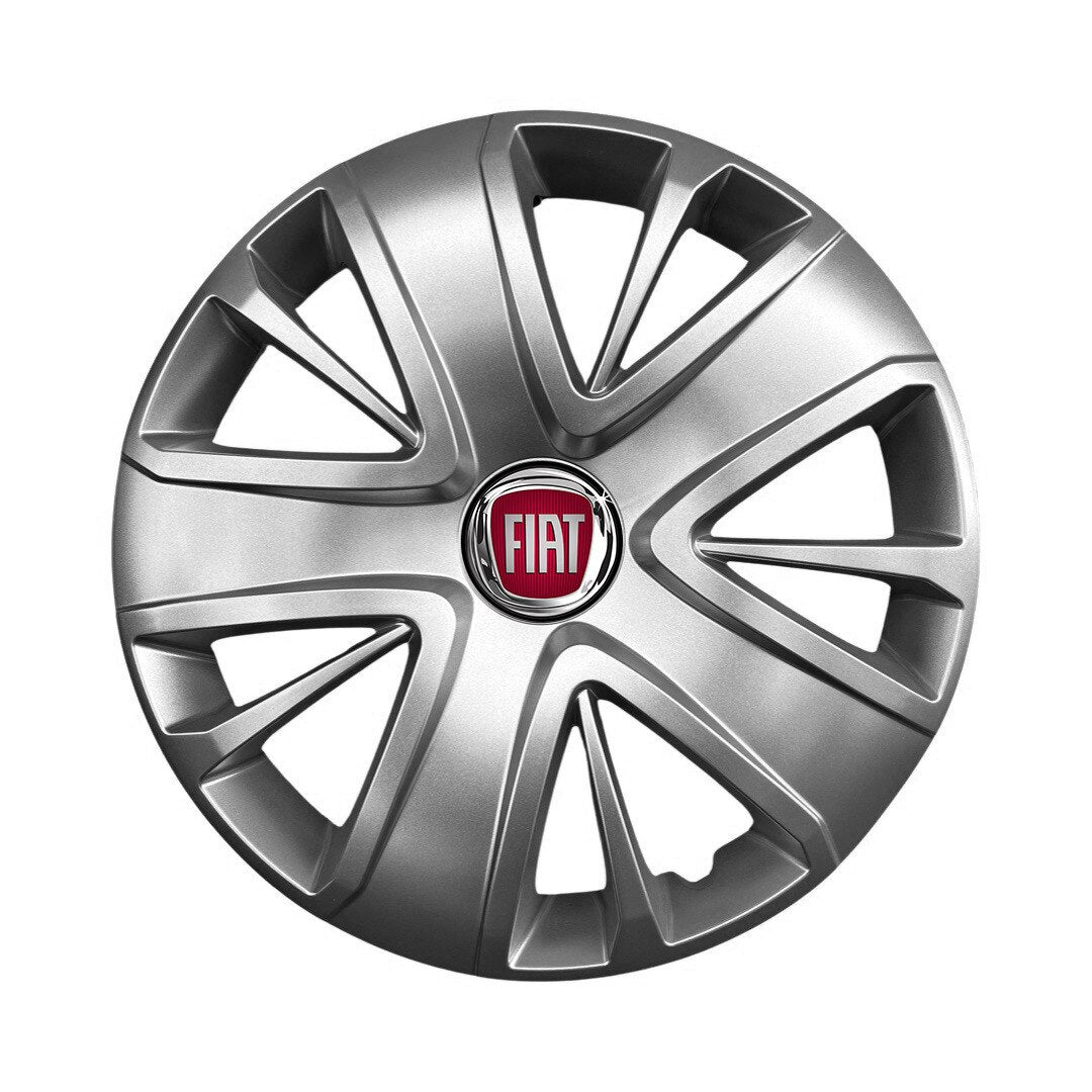 Set 4 Capace Roti R15 AutoSSF ®, Potrivite Jantelor de 15 inch, pentru FIAT, Model 341