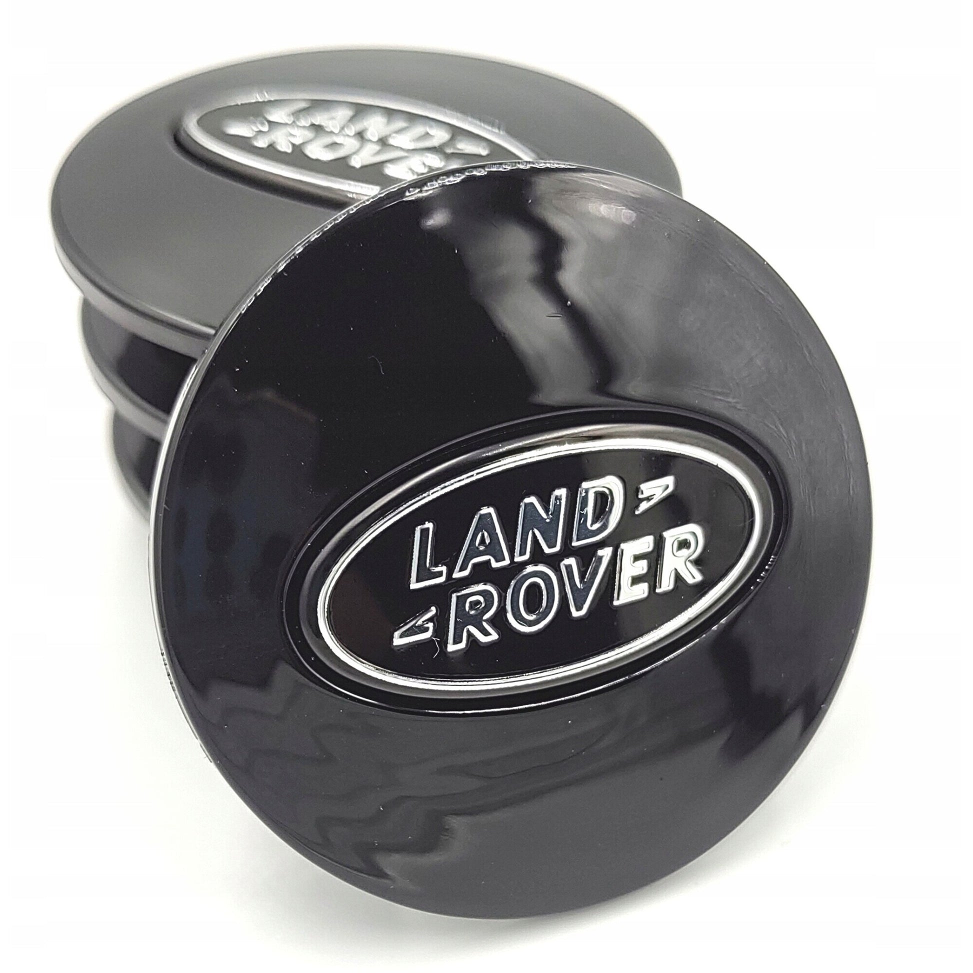 Set 4 Capace de janta, ZAMIENNIK, ABS, Pentru LAND ROVER, 62 / 47 mm, Negru