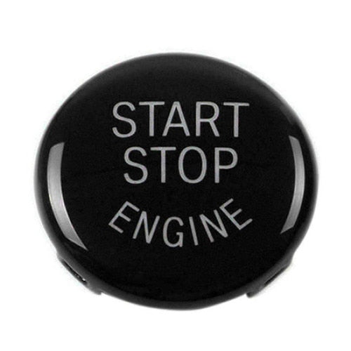 Capac buton start stop BMW E60, E61, E90, E91, X1, X3, X5, negru