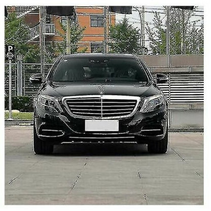 Emblema logo Mercedes-Benz pentru capota, 44mm, argintiu