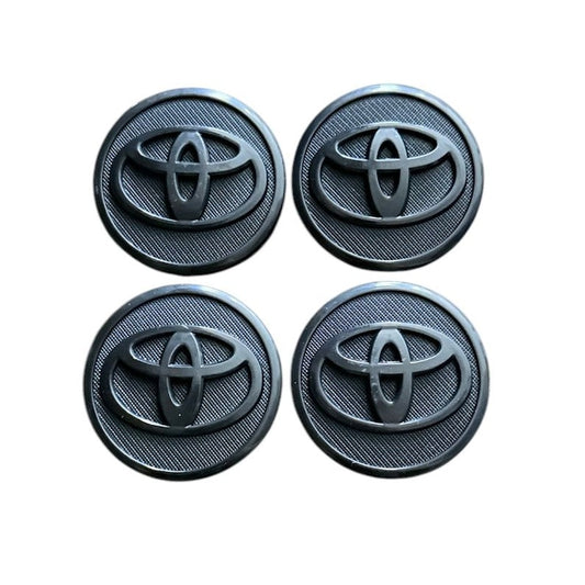 Set 4 capace jante TOYOTA, 57mm, Negru