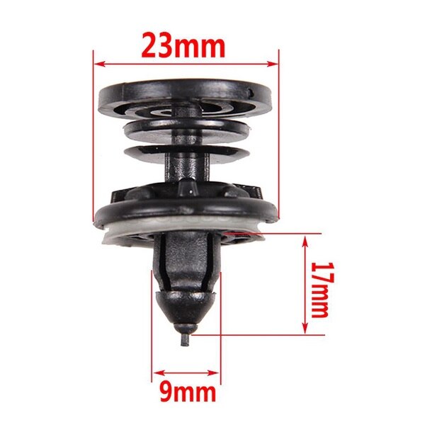 Clipsuri cleme bumbi fixare usa portiera VW Caddy, Touareg, Polo 7L6868243, AUDI, VOLVO 8679426 - set 10 bucati