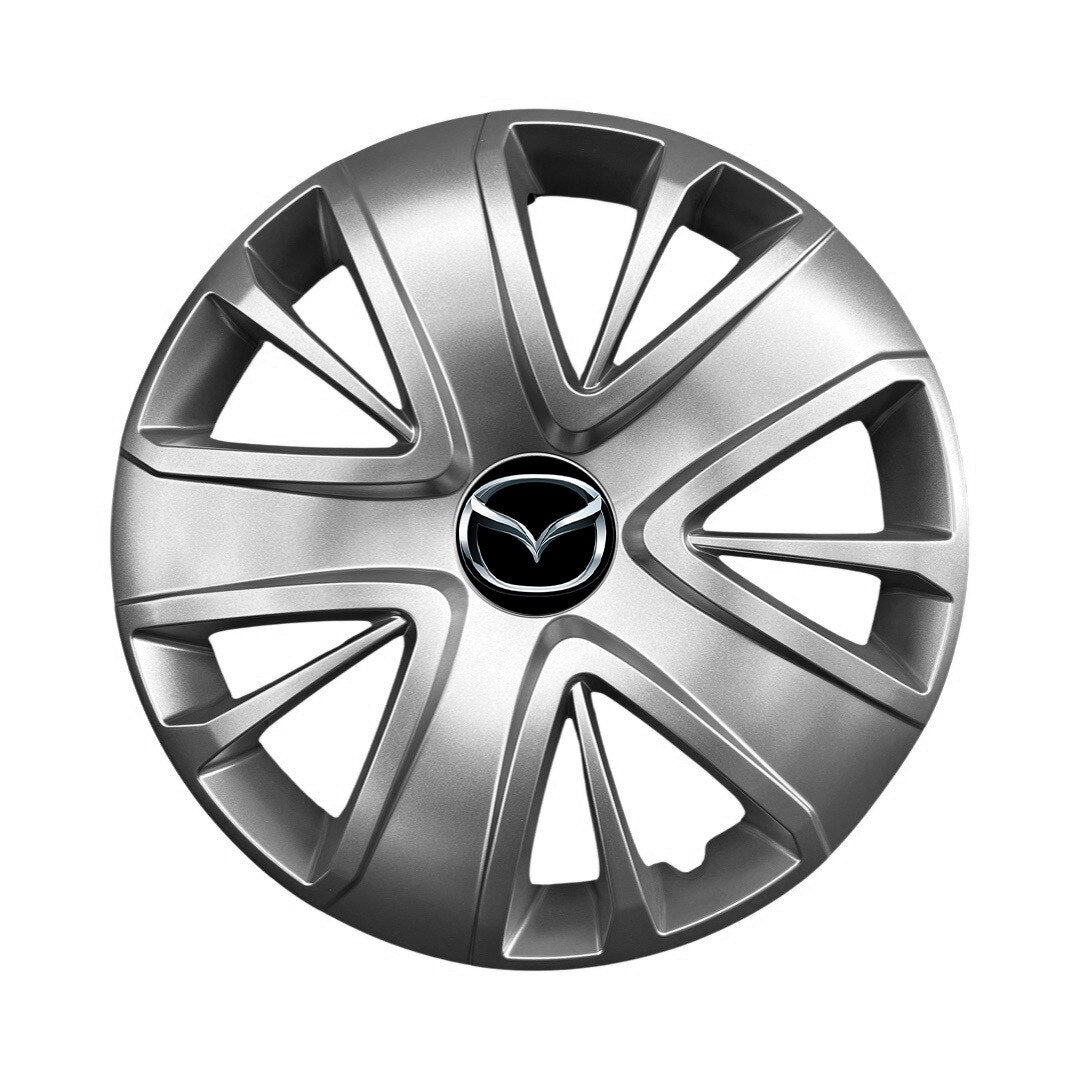 Set 4 Capace Roti R15 AutoSSF ®, Potrivite Jantelor de 15 inch, pentru MAZDA, Model 341