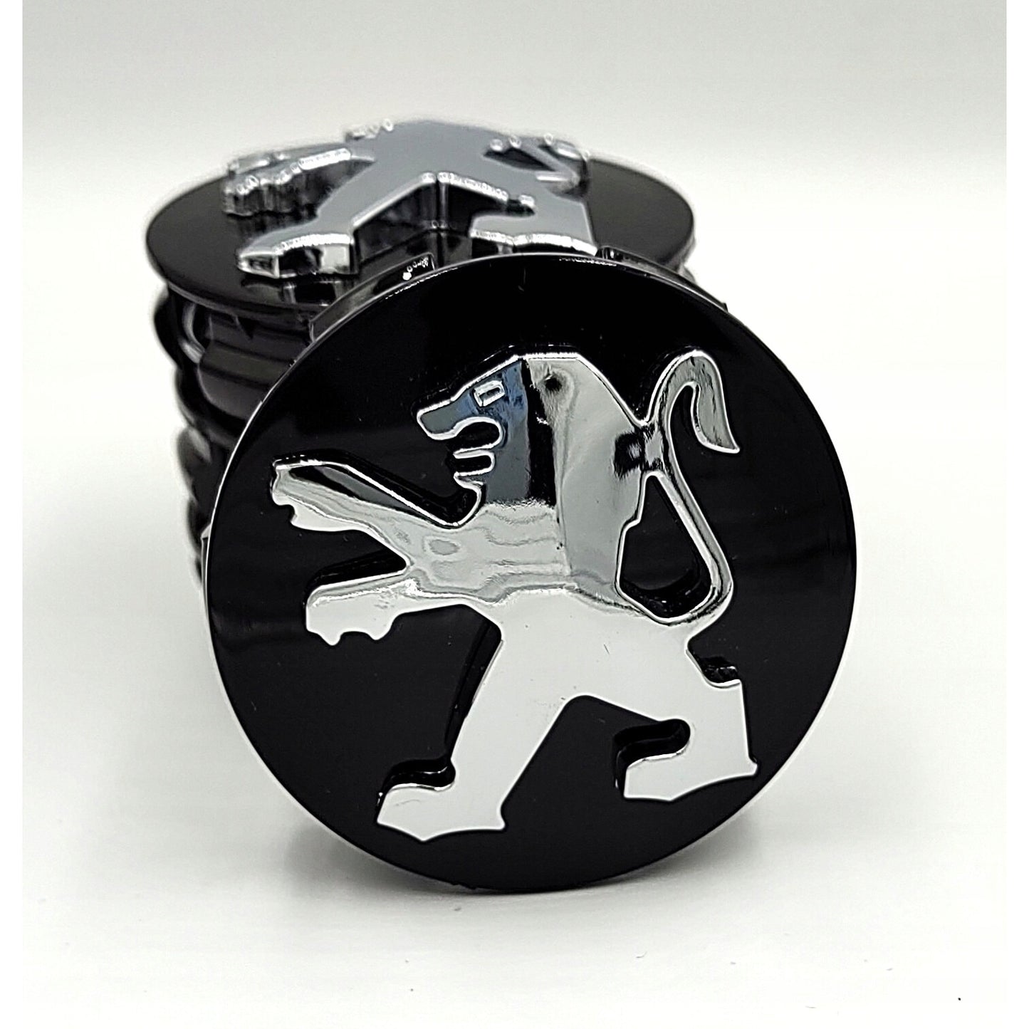 Set 4 capace jante, Peugeot 60mm 55853809, Argintiu, 16 inch