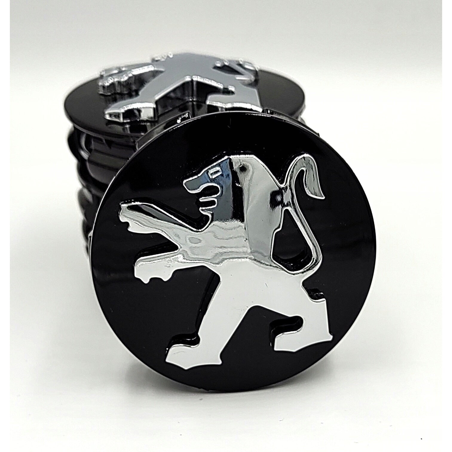 Set 4 capace jante, Peugeot 60mm 55853809, Argintiu, 16 inch