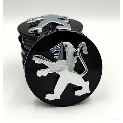 Set 4 capace jante, Peugeot 60mm 55853809, Argintiu, 16 inch