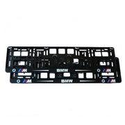 Set 2 bucati suport numar inmatriculare M, BMW