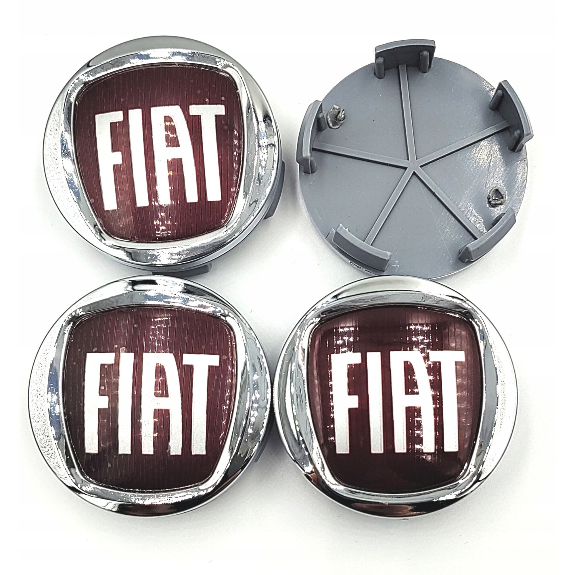 Set 4 capace jante FIAT, 60/56mm